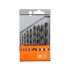 Sthor Set de burghie pentru lemn 8 piese 3-10 mm cu tija cilindrica in cutie