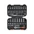 Sthor Set de suruburi si biti 1/4" 56 piese