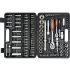 Sthor Set de chei tubulare si biti 1/2", 1/4" 108 piese