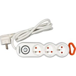 Sthor Cablu prelungitor impamantat 3 prize 1,5 m