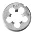Topex Robinet filetat M12, 25x9 mm
