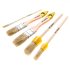 Topex Set de perii, 5 piese, peri:naturali, manere:lemn, alb: universal