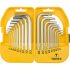Topex Set de chei Allen si torx 18 piese