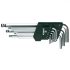 Topex Set de chei Allen 9 piese, buton 1,5-10 mm