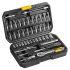 Topex 1/4" socket set 46 piese