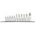 Topex Set de biti Torx 1/4, 3/8, 1/2", 12 bucati