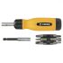 Topex Set surubelnite 13 biti, CrV, 1/4"