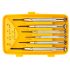 Topex Technician set surubelnite de precizie, CrV, 6 piese, plate: 1.4, 2.0, 2.4 mm, cruce: ph00, ph0, ph2
