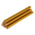 Topex Stick de lipit, 8x100 mm, auriu, 6 bucati