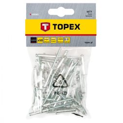 Topex Pop nituri 4,0x8 mm 50 bucati