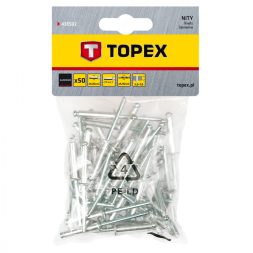 Topex Pop nituri 4,8x10 mm 50 bucati