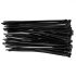 Topex Legaturi pentru cabluri 4,8 mm x 200 mm, negru, 75 bucati