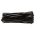 Topex Legaturi de cablu 4,8 mm x 300 mm, negru, 75 bucati