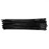 Topex Legaturi de cablu 7,6 mm x 500 mm, negru, 75 bucati