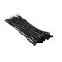 Top Tools Legaturi pentru cabluri 2,5x200 mm 100 bucati negru