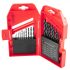 Top Tools Set de burghie pentru metal 19 piese 1-10 mm