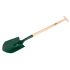 Verto Digging Spade, maner din lemn, maner in T