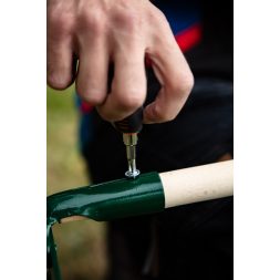 Verto maner de sapat, lemn de fag, maner in T, 38 mm/90cm