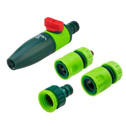 Verto Duza de pulverizare cu conectori 1/2", 4 bucati