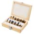 Verto Router set 12 piese, 6 mm