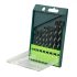Verto Set de burghie pentru beton 8 piese 4-10 mm cu prindere cilindrica