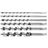 Verto Set de burghie pentru lemn Auger 6 piese 6-20 mm 230 mm