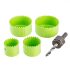 Verto Set taietor circular 5 piese, 32,38,51,54 mm