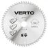 Verto Panza de ferastrau circular, carbura, 250x30 mm, 100 dinti, aluminiu