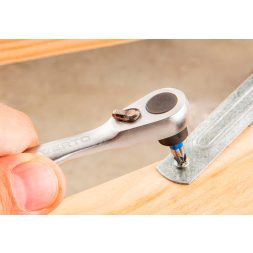 Verto Set de surubelnite + manivela 32 piese