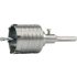 Vorel Crown Drill 80mm, carbura, cu pilot, cutit hexagonal