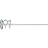 Vorel Tulpina de amestecare 75 x 400 mm