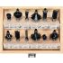 Vorel Router set 12 piese pentru lemn