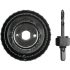 Vorel Set de taiere circulara cu preforare pentru lemn 51-76-89 mm