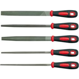 Vorel File set 5 piese pentru 200 mm metal