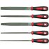 Vorel File set 5 piese pentru 200 mm metal