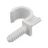 Vorel Clema pentru tevi din plastic, cu nervuri 4 bucati 25 mm