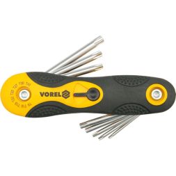 Vorel Set Torx 8 piese T9-T40 CrV