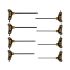 Vorel Imbus set cu maner cu capat sferic 8 piese 2,5-10 mm