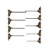 Vorel Set Torx cu maner 9 piese T10-T50