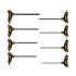 Vorel Imbus set cu maner 8 piese 2,5-10 mm