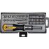 Vorel Set surubelnite, cu clichet, cu biti 34 piese