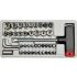 Vorel Set surubelnite cu maner perpendicular 41 piese