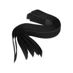 Vorel Banda Velcro negru 300 mm 10 bucati