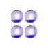 Vorel Mobilier colturi de protectie violet 4 buc