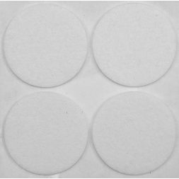 Vorel Tampon autoadeziv antiderapant alb pasla 40 mm 4 bucati