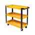 Vorel Carucior pentru scule 3 rafturi deschise 77x76x35 cm