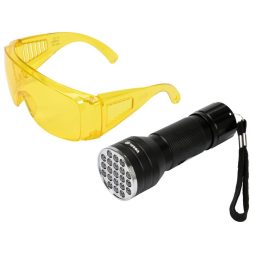Vorel Lampa UV si ochelari de protectie 255 lm