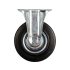 Vorel Roata industriala fixa 125 mm 100 kg negru