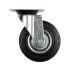 Vorel Roata industriala pivotanta 160 mm 130 kg negru