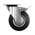 Vorel Roata industriala pivotanta cu frana 75 mm 40 kg negru